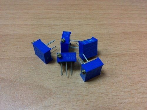 5PCS X 3296P-1-103 BOURNS TRIMMER 10K OHM 0.5W PC PIN