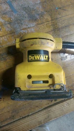 Dewalt DW411K Palm Sander  In Good Used Condition.