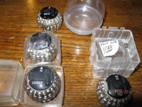 ibm selectric print balls