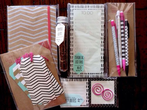 Target Dollar Spot Goodies~ Stationary Set