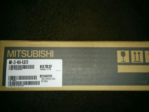 New Mitsubishi SERVO MR-J3-40A