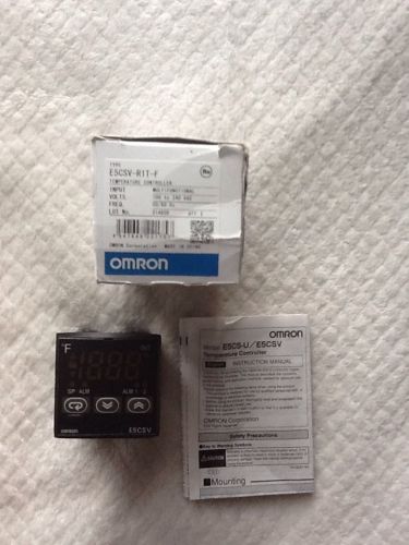 OMRON E5CSV-R1T-F TEMPERATURE CONTROLLER 100-240V NIB