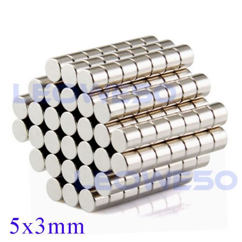 10/25/50pcs N50 5x3mm Strong Magnet Rare Earth Neodymium N703 from London