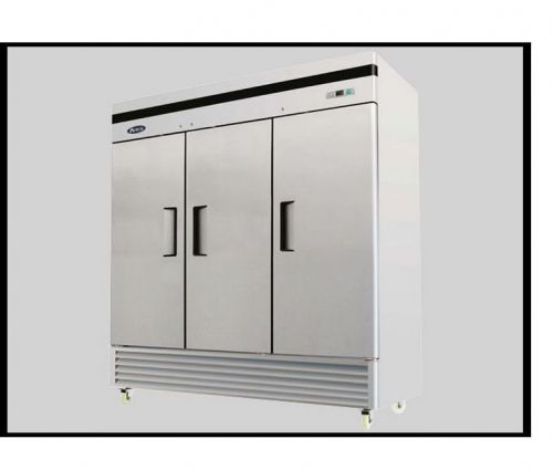 Atosa mbf8504 b series 78&#034; three door reach in freezer for sale