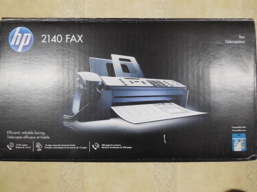 Hp 2140 Fax CM721A Plain Paper Printer New in Box