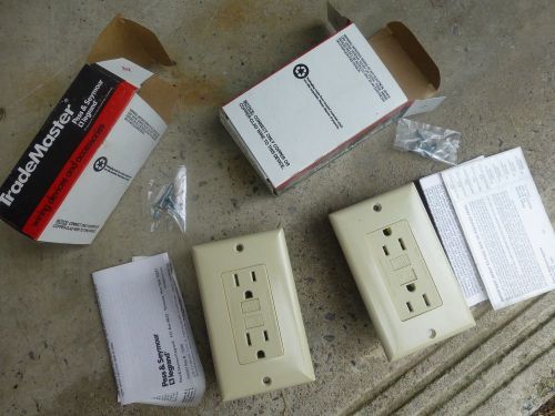 LOT OF 1 trademaster pass &amp; seymour GFCI Duplex Receptacle 15a 120vac No 1591-I