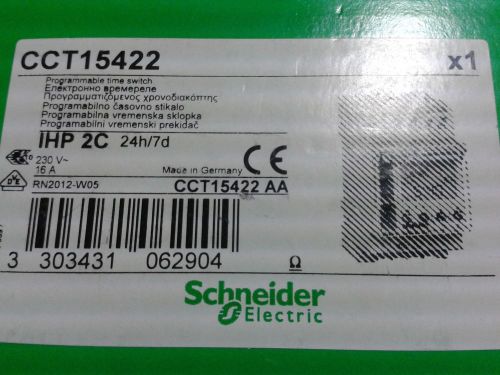 CCT15422 - TIME SWITCH DIGITAL IHP 7 DAYS 24 HR