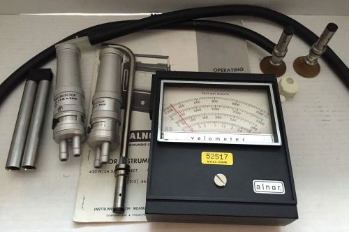 ALNOR SERIES 6000  VELOMETER AIR VELOCITY METER