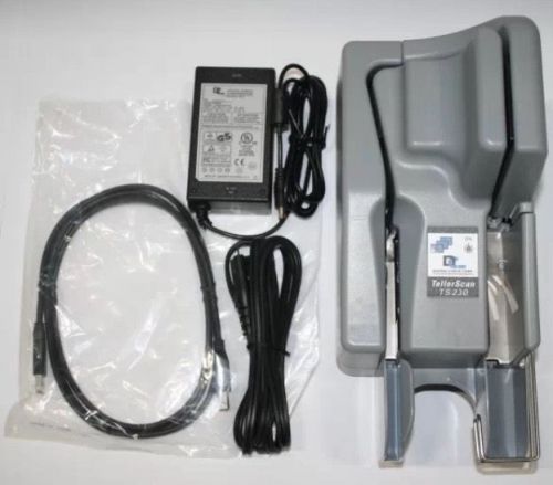 Tellerscan TS230 Digital Check Reader Scanner TS-230