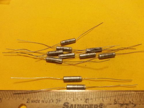10 - Paper in Oil PIO Hermetically Sealed Capacitors .01MFD 100V GoodALL USA