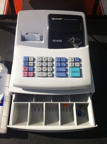 Sharp XEA-102 Electric Cash Register