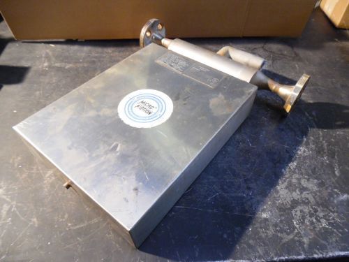 MICRO MOTION MASS FLOW SENSOR, MODEL: DS065S114SU, SN: 210919, 1/2&#034;, USED