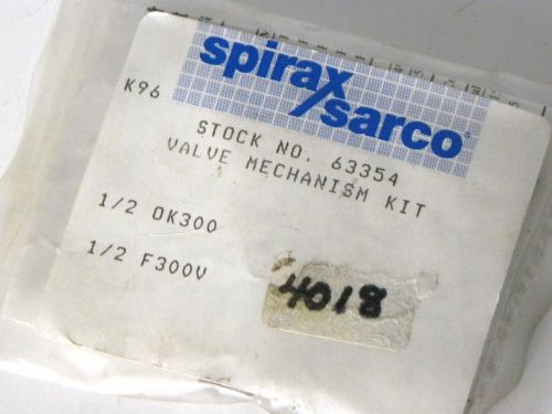 NEW SPIRAX / SARCO 63354 VALVE MECHANISM KIT (10 AVAILABLE)