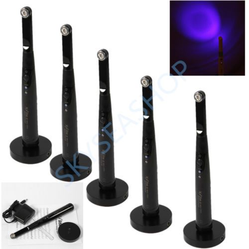 5 pcs 330° rotation dental wireless cordless curing light lamp xlite-ii for sale