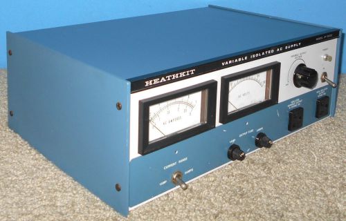 Heathkit IP-5220 Variable Isolated/Non-Isolated Outputs AC Power Supply Variac