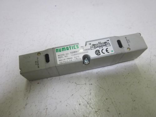 NUMATICS 123BB52KN00030 REP. 122BB500K000030 VALVE 110/120V *USED*