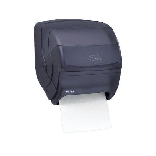 San Jamar Integra Lever Roll Towel Dispenser in Black