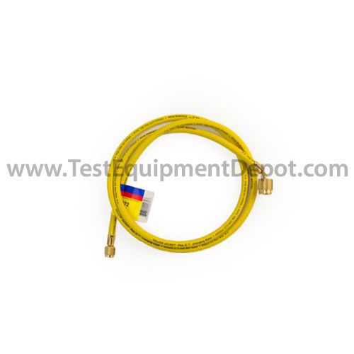 Yellow Jacket 22072 72&#034;, Yellow, Plus II 1/4&#034; Hose w/ Sealright Fitting