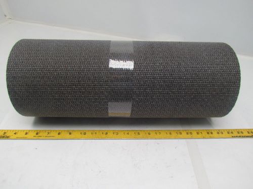 Friction Surface Top Brushed/Coated Black Conveyor Belt 18&#034;W 23&#039;Length