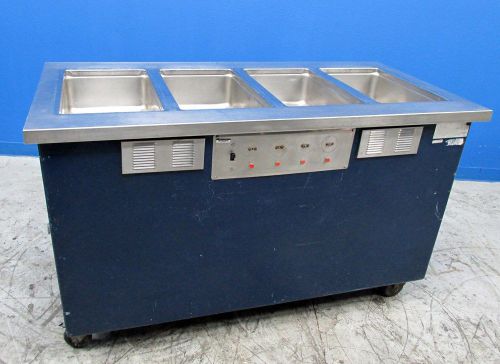 DELFIELD PORTABLE 4 BAY ELECTRIC STEAM TABLE