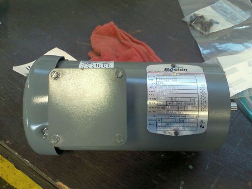 BOSTON GEAR ADUTF-B ELECTRIC MOTOR 1/4 HP 1725 RPM 3 PHASE NO BOX