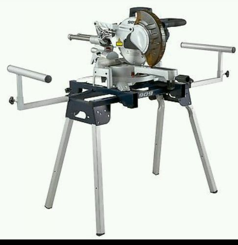 10&#034; Sliding Miter Saw with bonus Contruction workstand 15 AMP