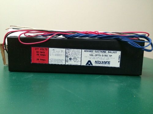 advance ballasts 277 Volts