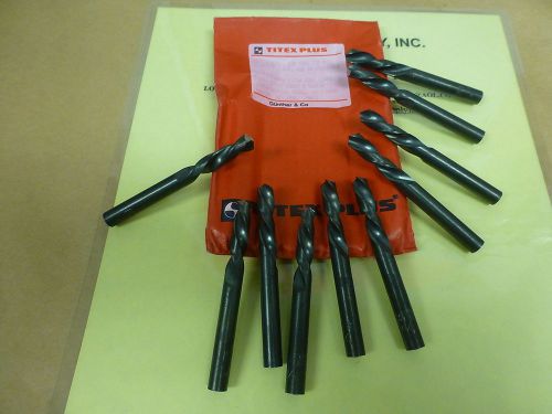 SCREW MACHINE DRILL LEFT HAND 5/16 DIA HIGH SPEED TITEX GERMANY NEW 10PCS $22.25