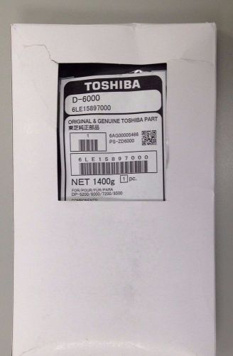Toshiba d-6000 black developer 6le15897000 estudio 520 to 857 for sale