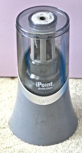 Westcott Titanium Bonded iPoint Evolution Electric Pencil Sharpener GRAY