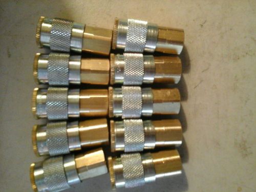 10 x Dixon air couplers