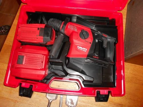 Hilti te 30 a36 atc avr cordless rotary combihammer drill breaker low hours!!  for sale