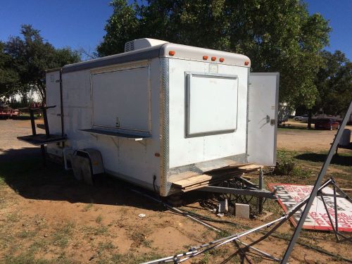 Concession Trailer 8.5&#039;x12&#039; Black - Food Catering Event Vending