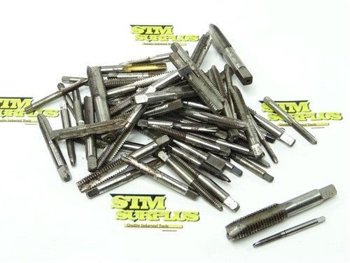 HUGE ASSORTED LOT OF HSS HANSON&amp;WHITNEY HAND TAPS M5X.8 TO 5/8&#034; -11 NC