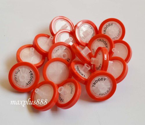 NEW 10pcs PTFE Syring Filters 25mm 0.45um non-sterilized