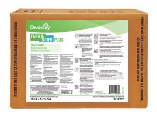 DIVERSEY 5118737 Floor Sealer, 5 gal., 30 min.