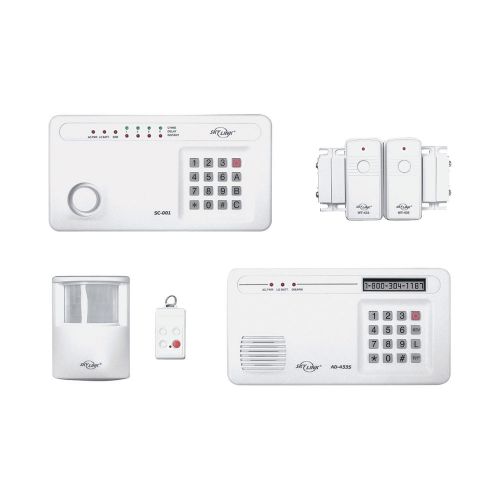 Skylink Deluxe Wireless Security System w/Emergency Dialer #SC1000W