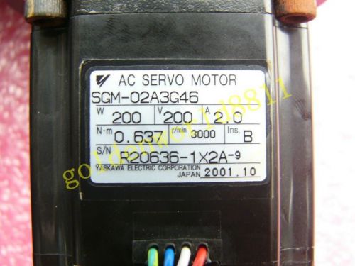 Yaskawa servo motor SGM-02A3G46