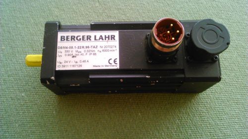 NEW BERGER LAHR DSM4-05.1-22R.96-TAZ SERVOMOTOR --- 0% VAT INVOICE ---