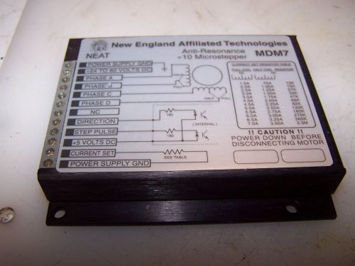 NEAT NEW ENGLAND AFFILIATED TECHNOLOGIES MDM7 ANTI-RESONANCE MICROSTEPPER