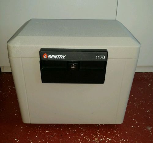 Sentry 1170 safe fire security file 0.6 cu ft (no key) for sale