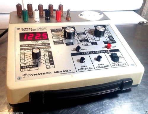 Dynatech Nevada Medical ECG Electrical Safety Analyzer Test System 232D