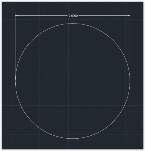 1pc Acrylic Plastic (Plexiglass) Circle - 1/16&#034; x 10&#034; Circle - Clear