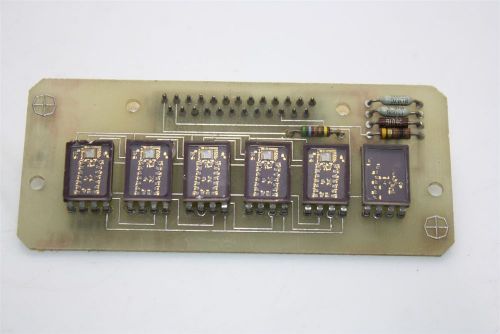 6x HP Agilent Mini Display 10mm x 13mm Seven Segment 1 Digit On PCB