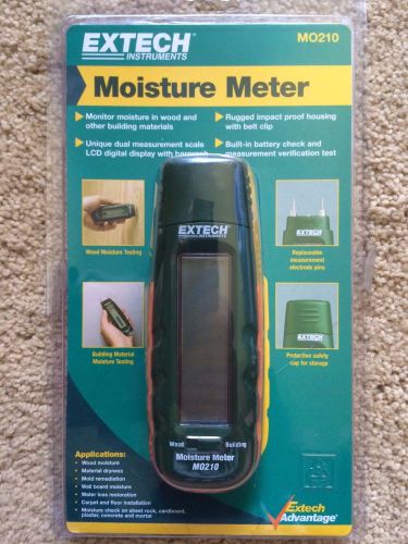 Extech MO210 Moisture Meter w\ Bar Graph *NEW*