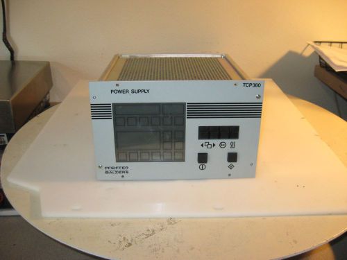 Pfeiffer Balzers TCP 380 Vacuum Turbo Pump Controller