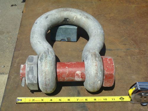 Crosby 70,000 lb capacity 2&#034; shackle wll 35 ton for sale