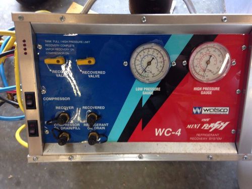 watsco wc-4 mini flash refrigerant recovery system