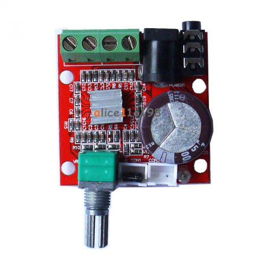 12V 2X10W Hi-Fi PAM8610 Audio Stereo Amplifier Board Module Dual D Class Channel