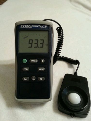 Extech 30 Wide Ranging EasyView Light Meter